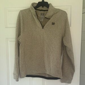 Men's Cinch light tan pullover